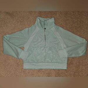 Lululemon Scuba Oversized Funnel Neck Sweatshirt- Mint, Size S/M